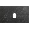 Столешница Belbagno KEP-80-MNO-W0 80x46x2 Marmo Nero Opaco