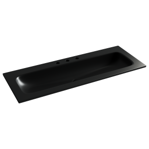 Раковина Ceramica Nova Grace CN7024MB черный матовый, 121x45.7