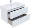 Мебель для ванной Aquanet Алвита New 80 274206 белый матовый, 1382x810x465 фото 7