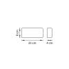 Настенный светодиодный светильник Lightstar Fiume 810517CCT фото 8