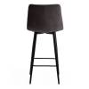 Стул полубарный Tetchair Chilly (mod. 7095пб ) 19657 темно-серый, черный фото 4