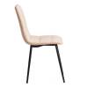 Стул Tetchair Chilly Max 19943 бежевый/черный 45x54x90 фото 2