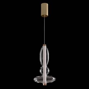 Светильник подвесной Crystal Lux Quasar QUASAR SP10W LED TRANSPARENT