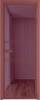 Межкомнатная дверь Profil Doors 2 AX цвет профиля Красный антрацит, стекло безопасное 6 мм фиолетовое шпион 800x2000