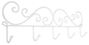 Вешалка настенная Garden Story Кружева 5 ВН 276 Б белый