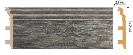 Плинтус напольный DECOMASTER D233-86 240x2.3x12