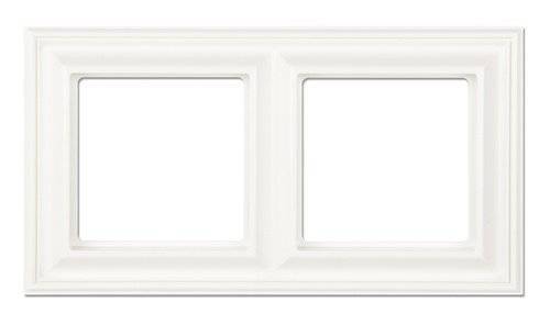 Рамка 2-постовая Jung ECO Profi Deco EPD482WW Белый