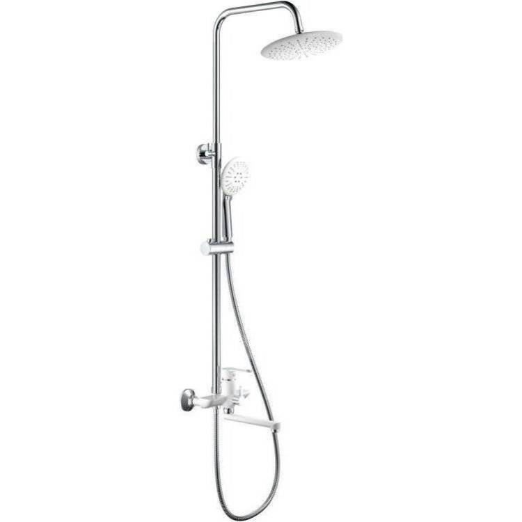 Душевая стойка Haiba HB24557-8 белая