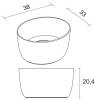 Раковина Riho W026001105 Oval W фото 2