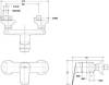 Смеситель для душа Bravat Rhein F9429564CP-01-ENG фото 2