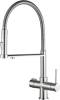 Смеситель для кухни ZorG Steel Hammer SH 2002 SATIN матовый с гибким изливом