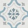 Керамогранит Harmony Sirocco Blue Ornate 9mm R10 22.3x22.3