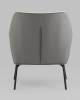 Кресло Stool Group Харви QH-8312K 263-10+b XC309-8 бежевая рогожка, с серой экокожей фото 5