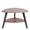 Стол журнальный Tetchair Fabio 21379 орех кантри/чёрный 78x50x77 фото 2