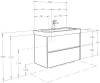 Тумба с раковиной AQUATON Сканди 90 дуб рустикальный фото 8