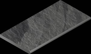 Ступень Italon Материя X2 620090001204 Титаниум закругленный 30x120