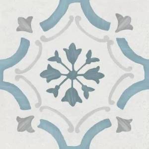 Керамогранит Harmony Sirocco Blue Ornate 9mm R10 22.3x22.3