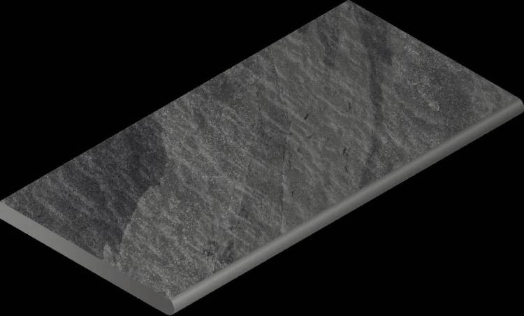 Ступень Italon Материя X2 620090001204 Титаниум закругленный 30x120