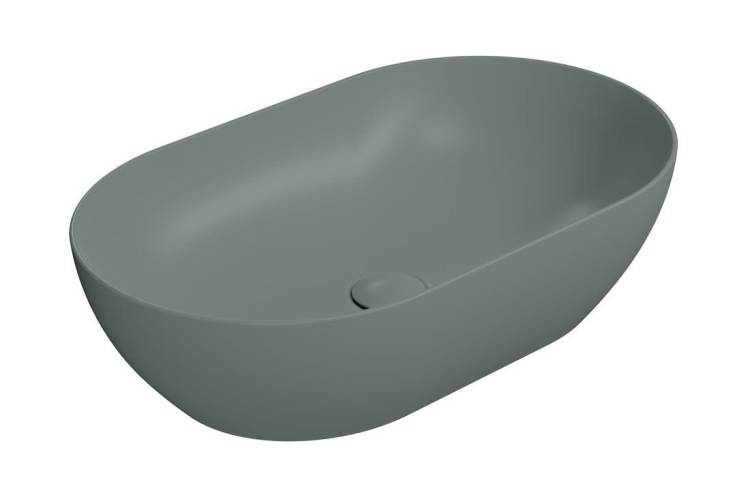 Раковина GSI Pura 883404 агава матовый, 60x37