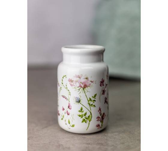 Стакан для зубных щёток Bath Plus Fiori W-CE2074AA-TB белый
