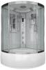 Душевая кабина Niagara Lux 7744W хром, металлик, с высоким поддоном, с сиденьем
