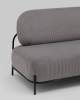 Диван Stool Group Стоун vd-dv-stone-cl-steel светло-серый, велюр рельефный фото 6