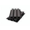 Фасадная панель Polivan Group Nusadua 3D Co-Extrusion Mix Grey Dark ДПК брусковая 3600x165x33