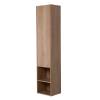 Шкаф-пенал Belbagno Kraft KRAFT-1600-1A-SC-RNN-L 33x30x160 Rovere Nebrasca Nature подвесной фото 2