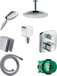 Душевой комплект Hansgrohe Raindance Select E 300 27337000+26550000+28331000+28272000+27414000+15771000+1800180