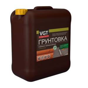 Грунтовка глубокого проникновения с антисептиком VGT ВД-АК-0301 (10 кг)