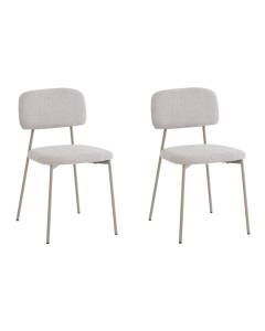 Набор из 2 стульев Stool Group Chao 3277-ST-2 CD2302-24 grey gr.l X2 серый