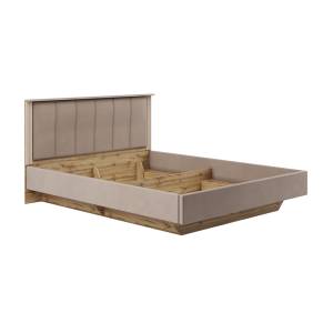Кровать ИЖМЕБЕЛЬ Дюна 00-00161098 дуб вотан/каир 160x200