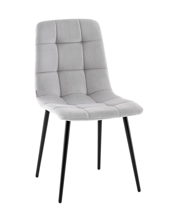 Стул Stool Group Одди AV 406N-Csil-KP3-08 велюр светло-серый