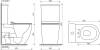 Унитаз-компакт Ceramica Nova Metropol CN4001 фото 10