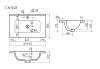 Раковина Ceramica Nova Compact CN7025 61x39.5 см фото 5