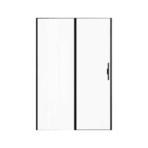 Душевая дверь в нишу Allen Brau Priority 3.31036.BBA профиль черный матовый, 1400x2000
