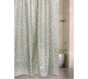 Штора для ванной Bath Plus Snail ch1366/8 180x200, серо-бежевый