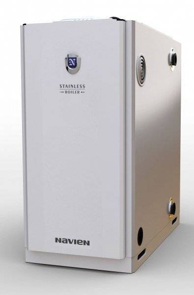 Напольный дизельный котел отопления, двухконтурный Navien LST-17 KG