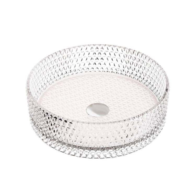 Раковина Ceramica Nova Cristal CN6061 35 см, розовая