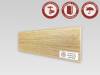 Плинтус МДФ TeckWood цветной Дуб Гоби 2150x80x10