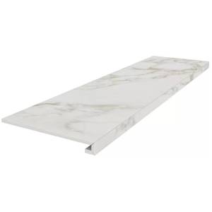 Ступень Kerama Marazzi Монте Тиберио SG540720R/GCF Клееная Серый Светлый Матовый Обрезной 33x119.5
