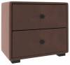 Тумба прикроватная НК-Мебель Tango 72306852 Коричневый 40.7x46x37.1