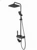 Душевая система Watersense Mia Powerful W01819 графит фото 11