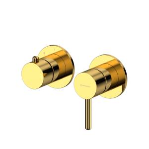 Внешняя часть смесителя WHITECROSS 2-Y1243GL золото