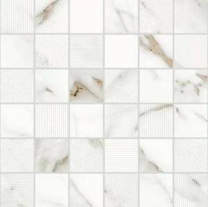 Мозаика Eletto Ceramica Calacatta 588143004 Grey Mosaic 30x30