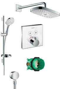 Душевой комплект Hansgrohe Raindance Select E 300 27385400+26630400+27506000+15738400+1800180