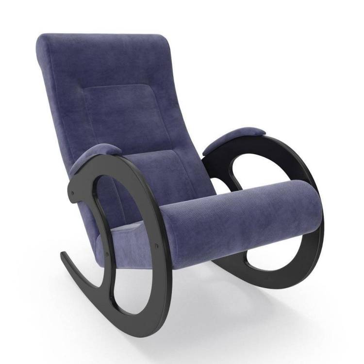 Кресло-качалка Leset Модель 3 2000000063133 Венге/Verona Denim Blue
