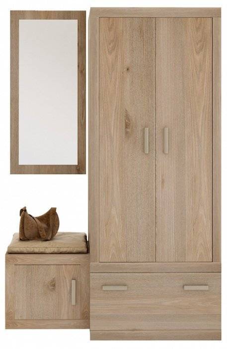 Стенка для прихожей Merdes Toivo ТОЙ-ПР 3 НН Нельсон/Нельсон