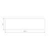 Панель фронтальная AM.PM Gem W93A-180-070W-P Белый 180x70/180x80 фото 2