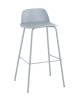 Стул барный Stool Group Mist 8063T 75 blue 107 серо-голубой